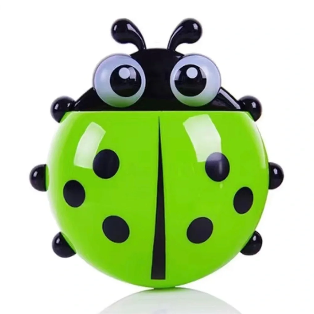 Ladybug Toothbrush Holder (Green)